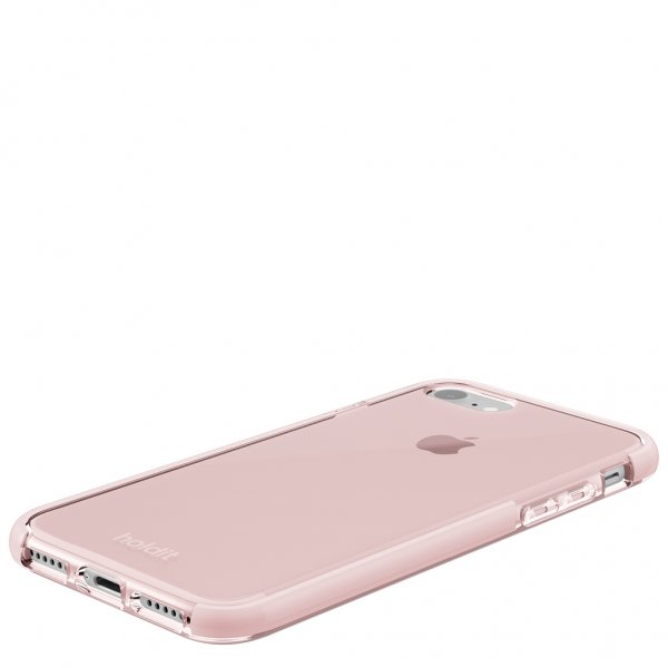 holdit iPhone 7/8/SE kuori Seethru Blush Pink