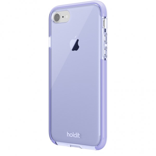 holdit iPhone 7/8/SE Seethru Lavender -kuori