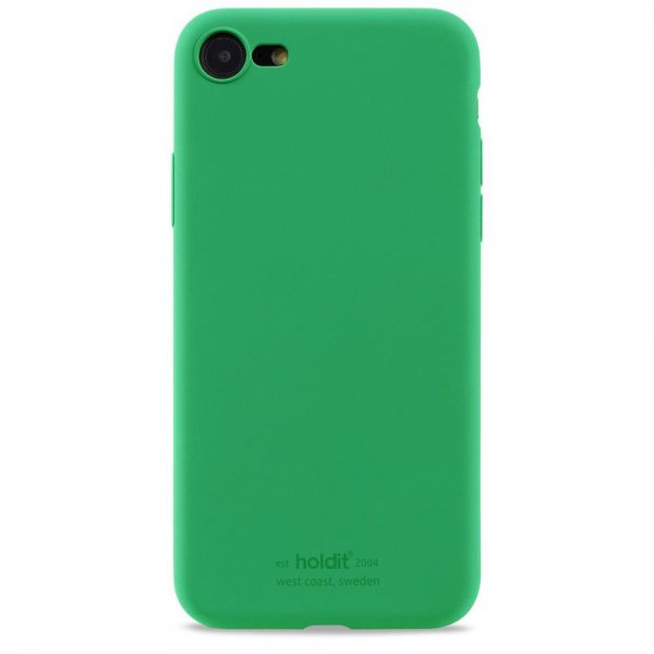 holdit iPhone 7/8/SE Suojakuori Silikoni Grass Green
