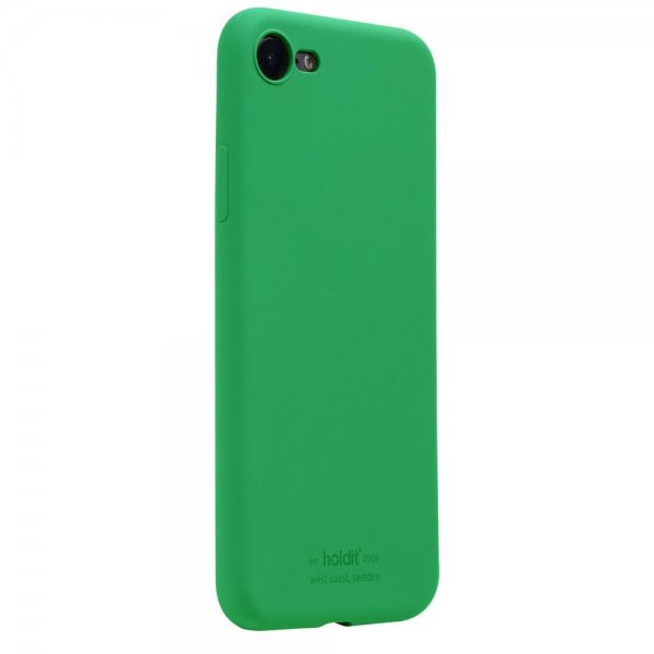 holdit iPhone 7/8/SE Suojakuori Silikoni Grass Green