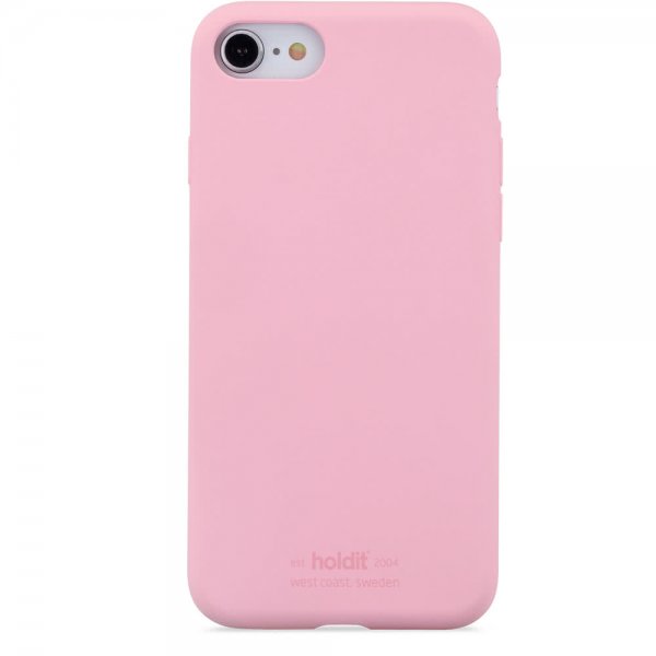 holdit iPhone 7/8/SE Suojakuori Silikoni Pinkki
