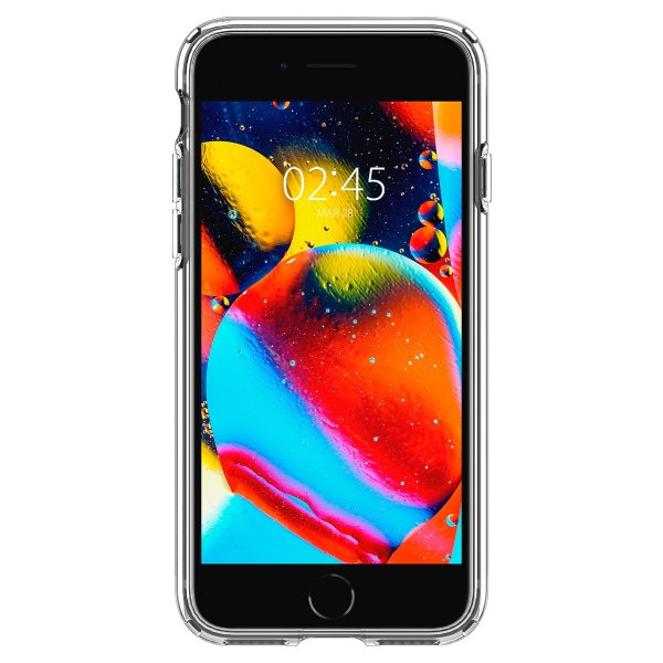 Spigen iPhone 7/8/SE kuori Crystal Slot Crystal Clear