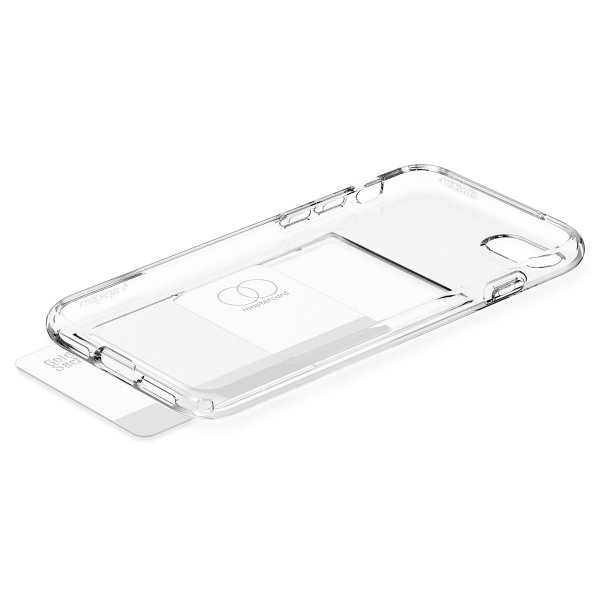 Spigen iPhone 7/8/SE kuori Crystal Slot Crystal Clear