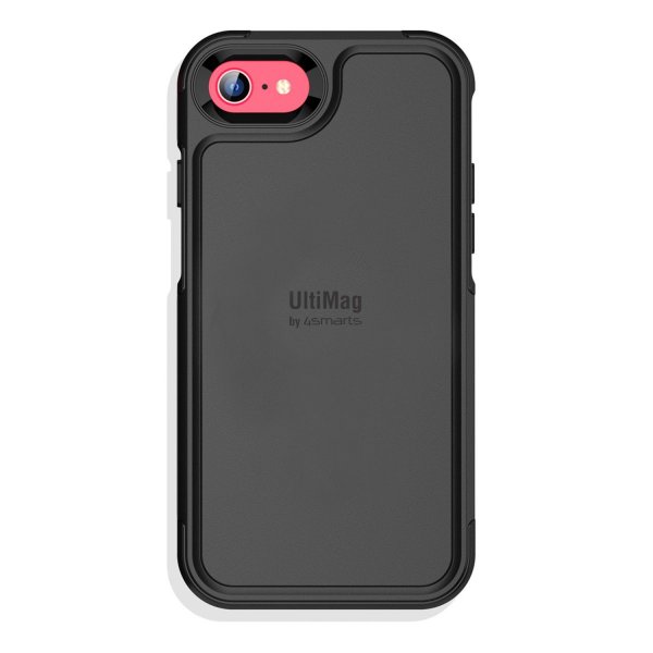 4smarts iPhone 7/8/SE kuori Defend Case MagSafe Musta