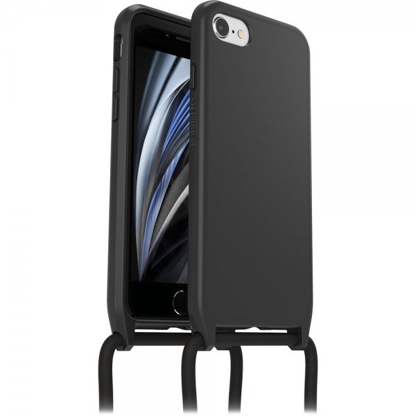 Otterbox iPhone 7/8/SE Suojakuori React Necklace Musta