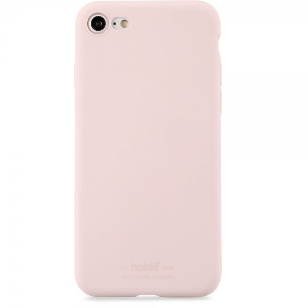 holdit iPhone 7/8/SE kuori silikoni Blush Pink