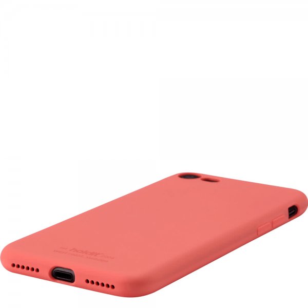holdit iPhone 7/8/SE kuori silikoni koralli