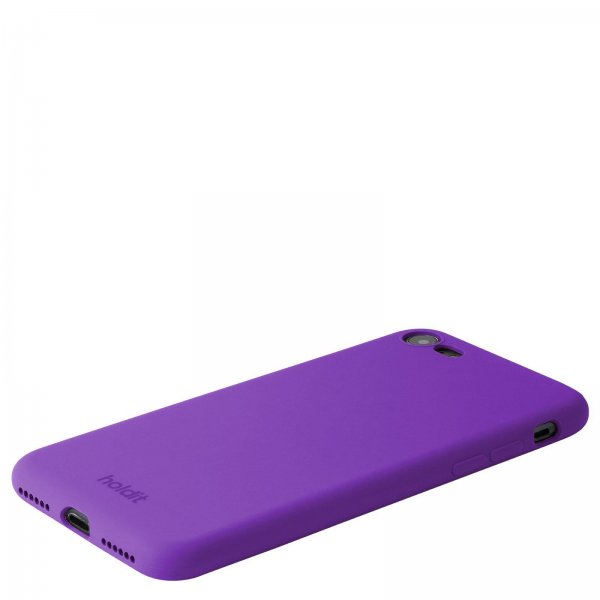 holdit iPhone 7/8/SE kuori silikoni Bright Purple