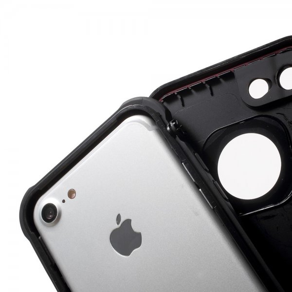 Redpepper iPhone 7/8/SE kuori Vedenkestävä IP68 Musta