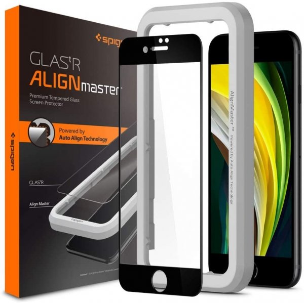Spigen iPhone 7/8/SE Näytönsuoja GLAS.tR ALIGNmaster
