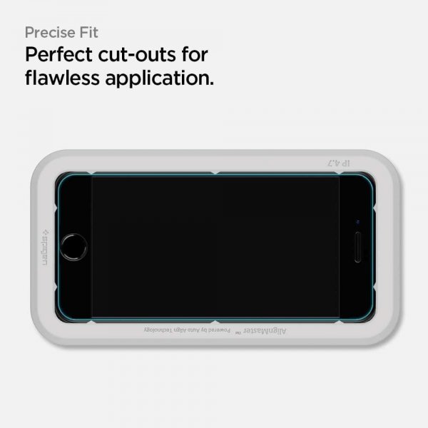 Spigen iPhone 7/8/SE Näytönsuoja GLAS.tR ALIGNmaster