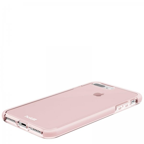 holdit iPhone 7 Plus/iPhone 8 Plus -suojakuori Seethru Blush Pink