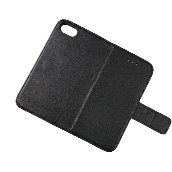 Rvelon iPhone 7/8/SE Suojakotelo, aitoa nahkaa, musta