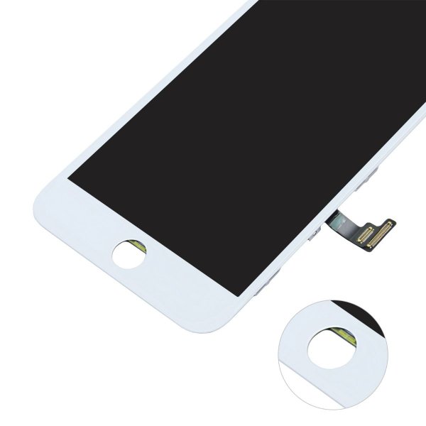 iPhone 8 Plus LCD-näyttö kunnostettu - Valkoinen