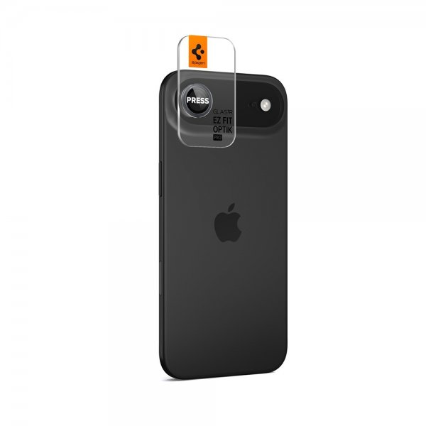 Spigen iPhone Air Kameran Linssuojus GLAS.tR EZ Fit Optik Pro 2 kpl Harmaa