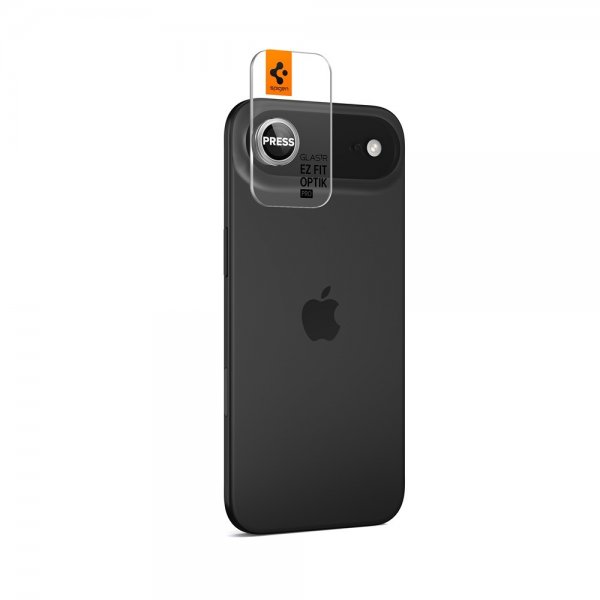 Spigen iPhone Air Kameran linssinsuojus GLAS.tR EZ Fit Optik Pro, 2 kpl, hopea
