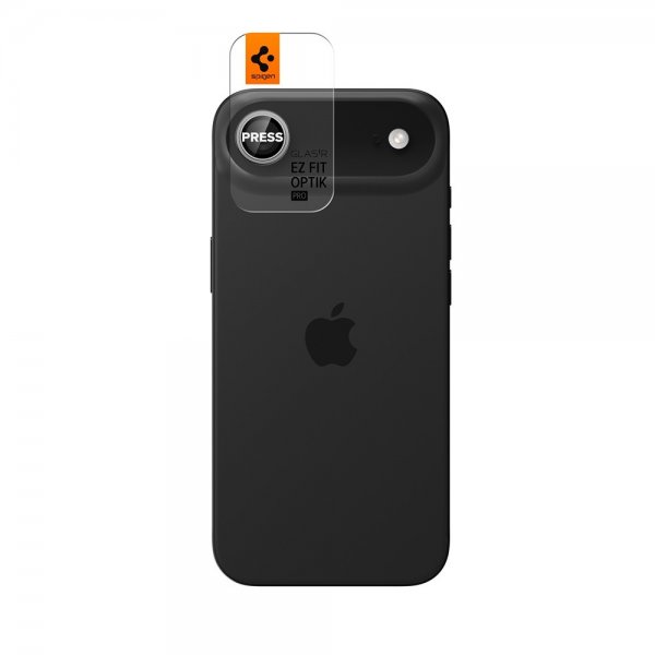 Spigen iPhone Air Kameran linssinsuojus GLAS.tR EZ Fit Optik Pro, 2 kpl, hopea