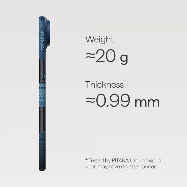Pitaka iPhone Air -kuori Edge Moonrise
