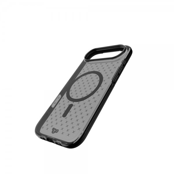 Tech21 iPhone Air -suojakuori EvoCheck MagSafe Smokey Black