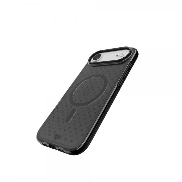 Tech21 iPhone Air -suojakuori EvoCheck MagSafe Smokey Black