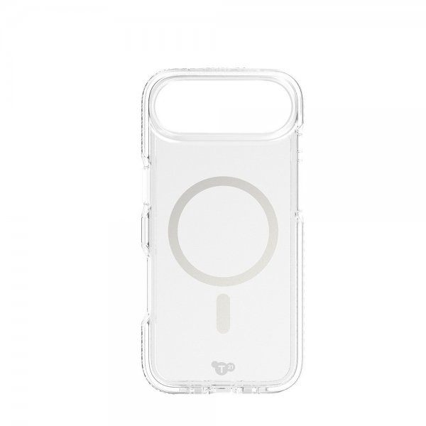 Tech21 iPhone Air -suojakuori EvoCrystal MagSafe Metallic Silver