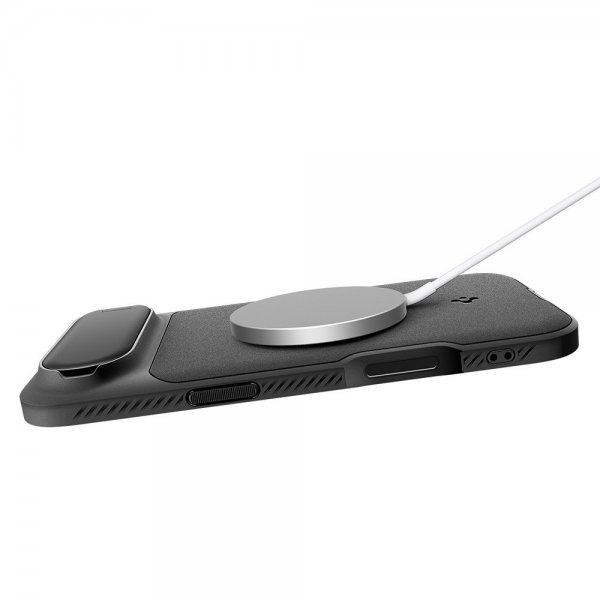 Spigen iPhone Air Skal Optik Armor MagFit Musta