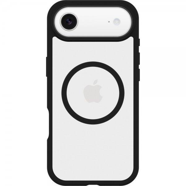 Otterbox iPhone Air -kuori, React MagSafe, Black Crystal