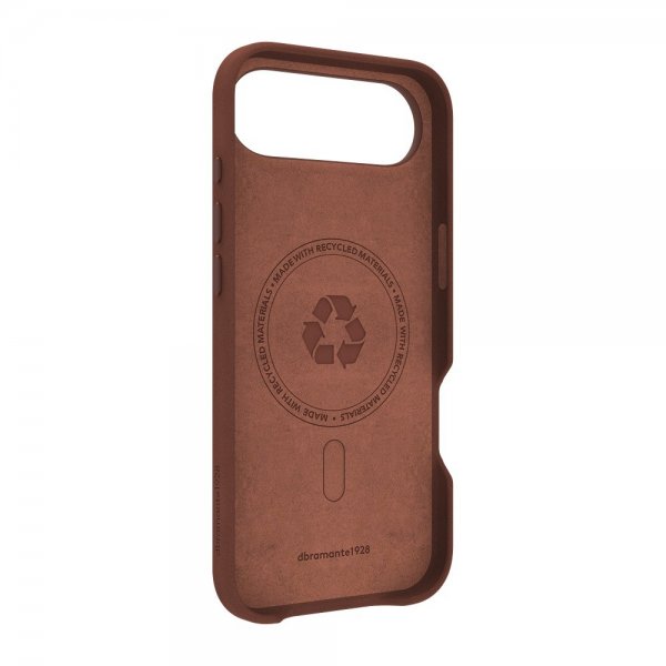 dbramante1928 iPhone Air -kuori Roskilde MagSafe Dark Tan