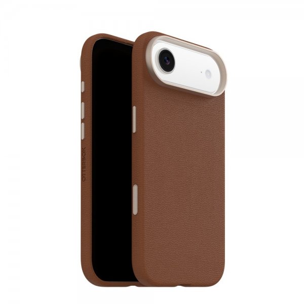Otterbox iPhone Air -kuori Symmetry Cactus Leather MagSafe Desert Saddle