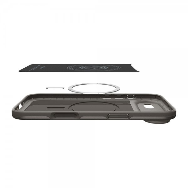 Spigen iPhone Air -kuori Thin Fit MagFit Gunmetal