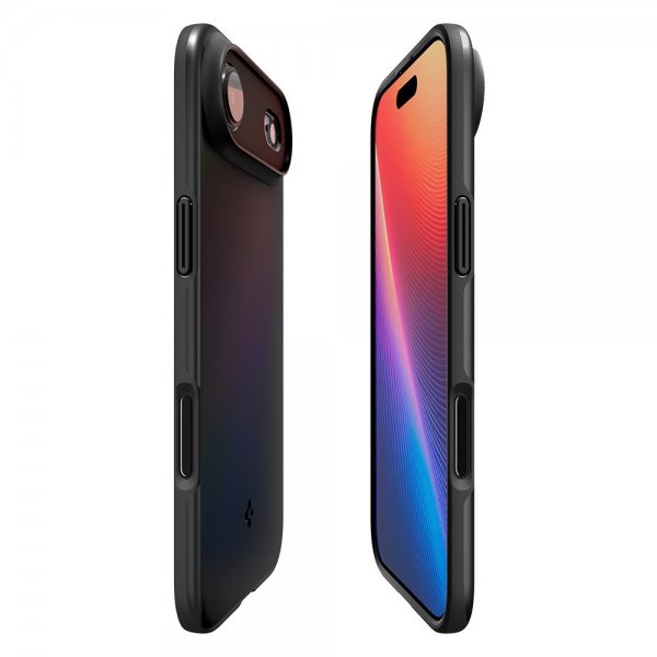 Spigen iPhone Air -kuori Thin Fit MagFit musta