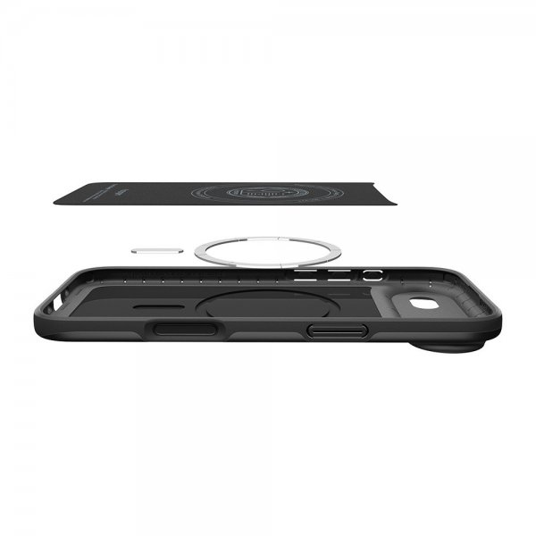 Spigen iPhone Air -kuori Thin Fit MagFit musta