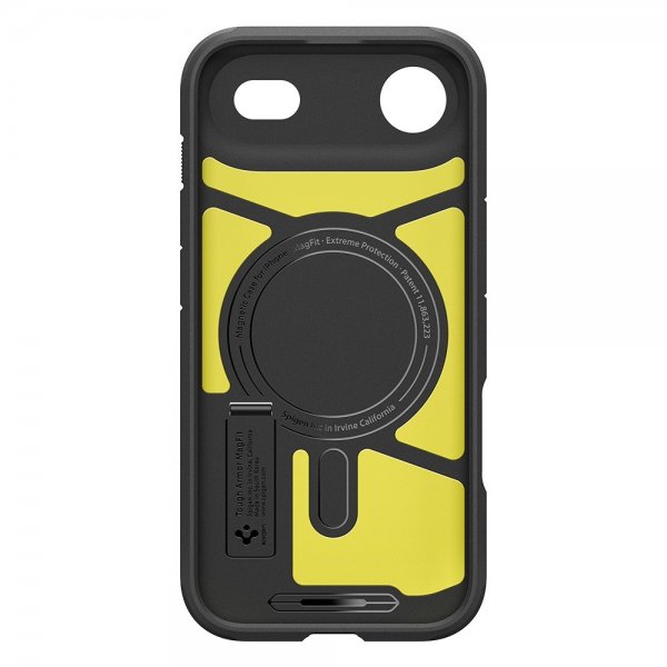 Spigen iPhone Air -kuori, Tough Armor, T MagFit, musta