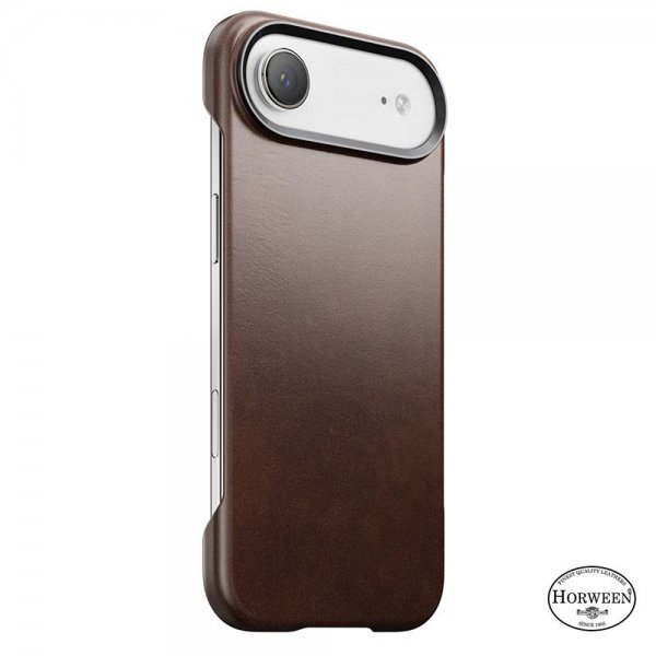Nomad iPhone Air -nahkakuori, perinteinen Horween Rustic Brown