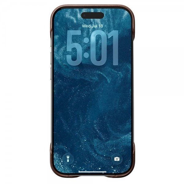 Nomad iPhone Air -nahkakuori, perinteinen Horween Rustic Brown