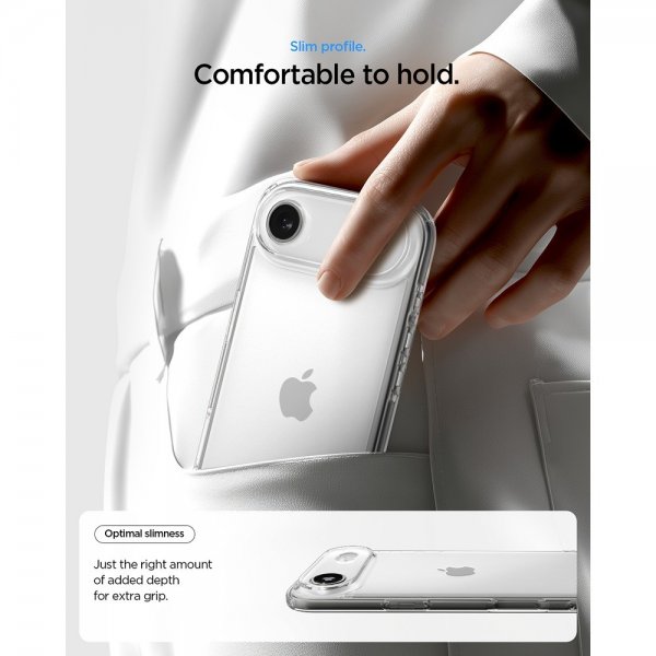 Spigen iPhone Air -suojakuori Ultra Hybrid Crystal Clear