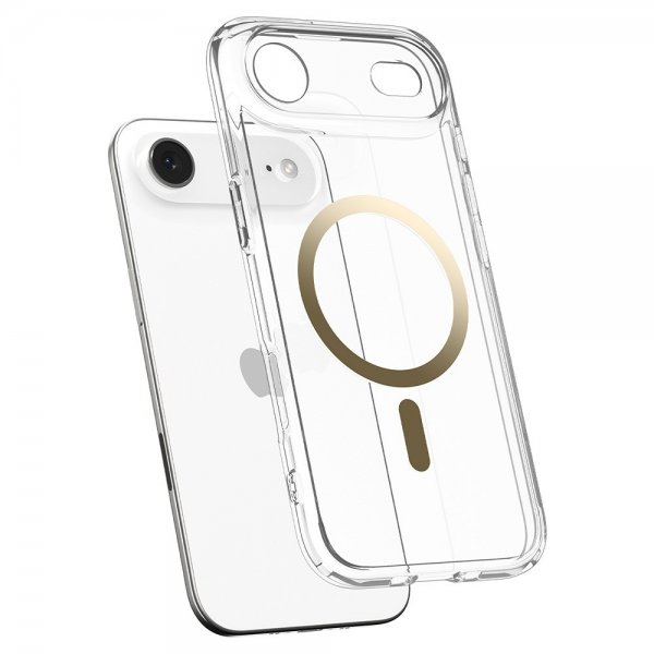 Spigen iPhone Air -kuori Ultra Hybrid MagFit kirkas kulta