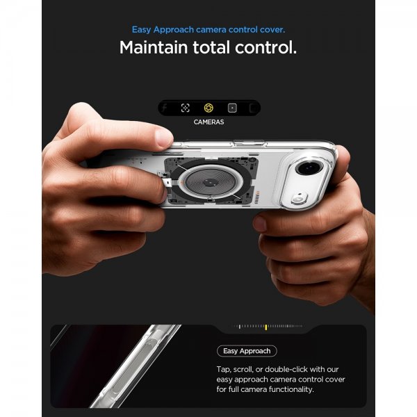 Spigen iPhone Air -kuori Ultra Hybrid Neo One MagFit