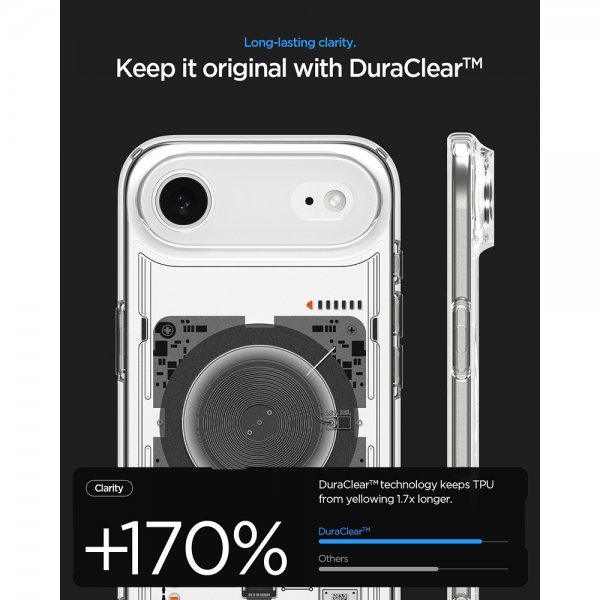 Spigen iPhone Air -kuori Ultra Hybrid Neo One MagFit