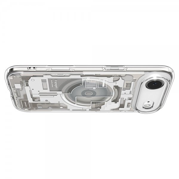 Spigen iPhone Air -kuori Ultra Hybrid Zero One MagFit Natural Titanium