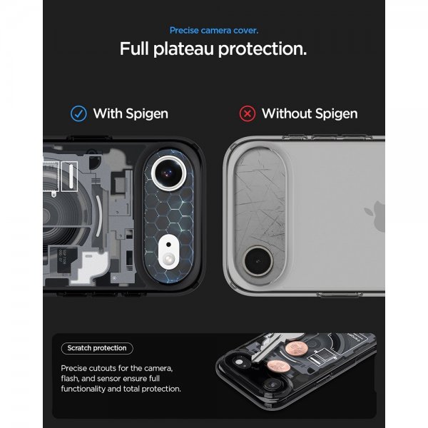 Spigen iPhone Air -kuori Ultra Hybrid Zero One MagFit musta