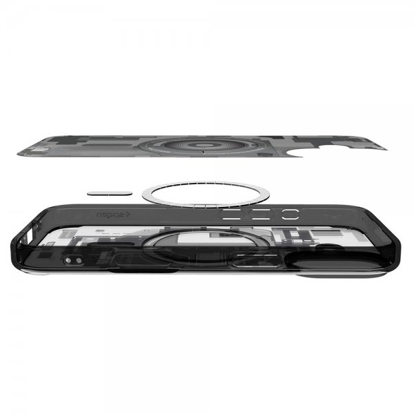 Spigen iPhone Air -kuori Ultra Hybrid Zero One MagFit musta