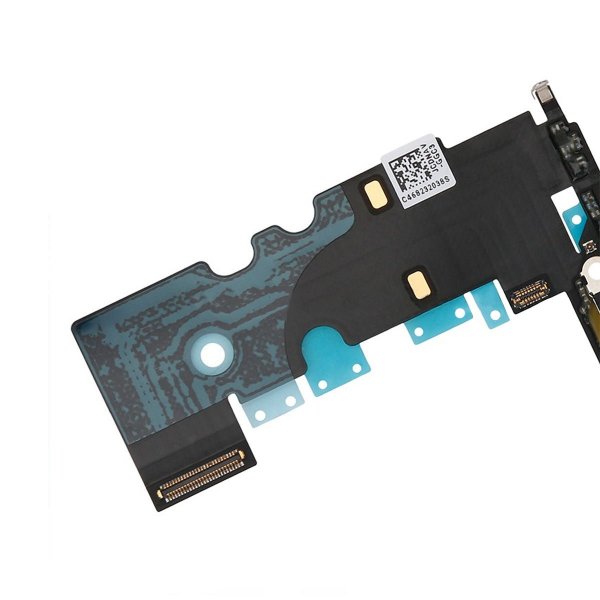 iPhone SE 2022 Latausliitin flex-kaapelilla - Musta
