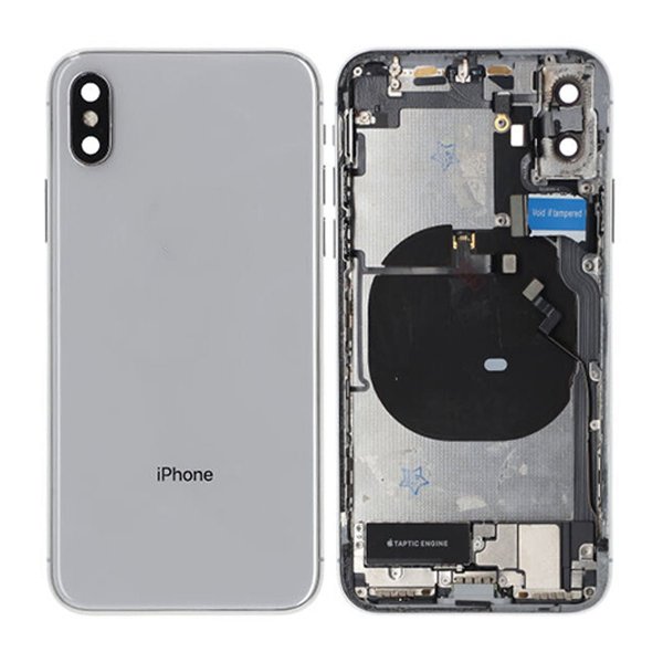 iPhone X Takaosa ja Koko Runko - Valkoinen