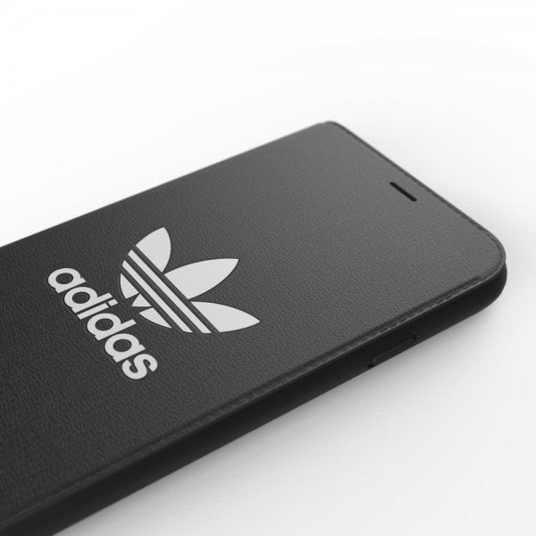 Adidas iPhone X/Xs -kotelo TAI Booklet Case FW19 Musta Valkoinen
