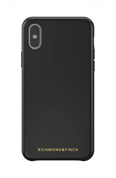 Richmond & Finch iPhone X/Xs Lompakkokotelo Irrotettava kuori Musta