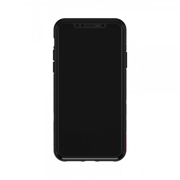Richmond & Finch iPhone X/Xs -suojakuori, Black Marble Floral