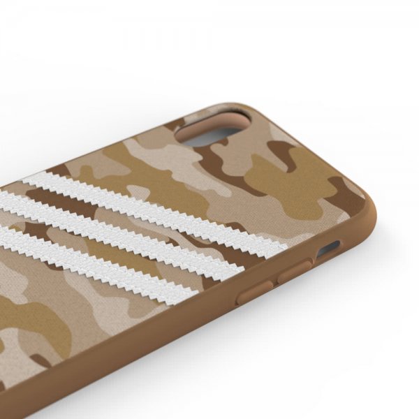 Adidas iPhone X/Xs -kuori TAI 3-Stripes Snap Case Camo FW19 Raw Gold
