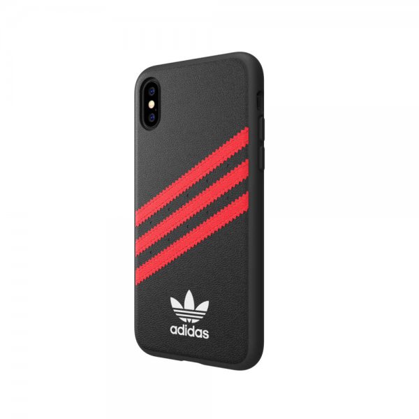 Adidas iPhone X/Xs Kuori OR Moulded Case FW18 Musta Punainen
