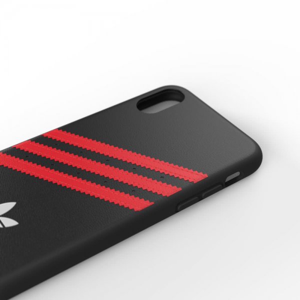 Adidas iPhone X/Xs Kuori OR Moulded Case FW18 Musta Punainen
